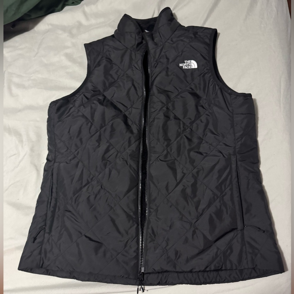 The North Face Women's Fleece Jacket - Black-Large